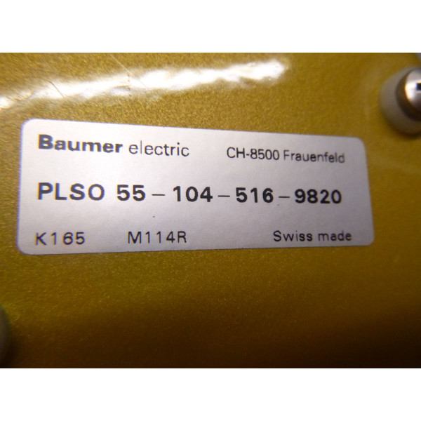 BAUMER ELECTRIC PLSO55-104-516-9820
