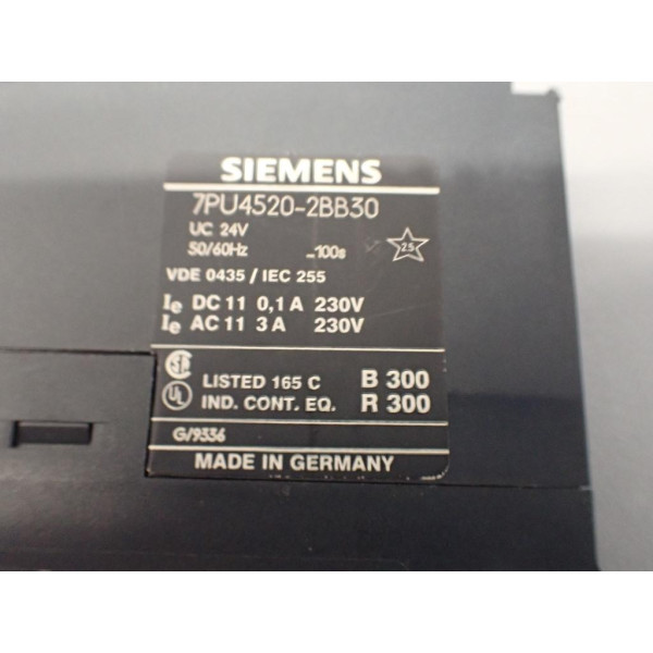 SIEMENS 7PU4520-2BB30