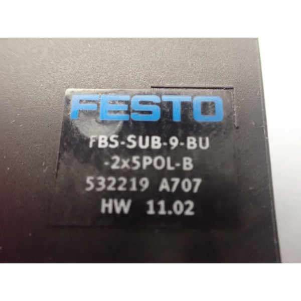 FESTO FBS-SUB-9-BU-2X5POL-B