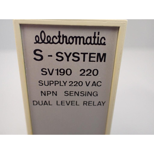 ELECTROMATIC SV190-220