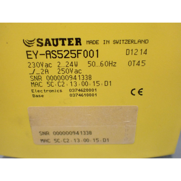 SAUTER EY-AS525F001