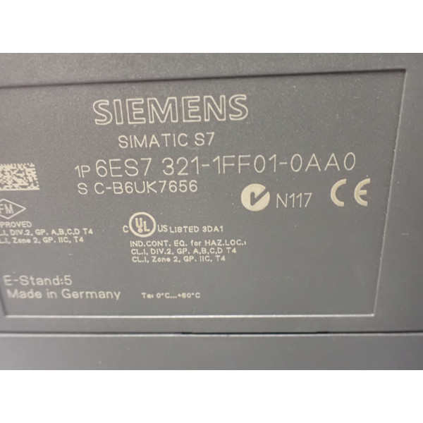 SIEMENS 6ES7321-1FF01-0AA0