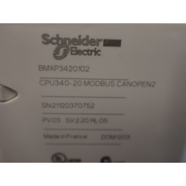SCHNEIDER  BMXP3420102