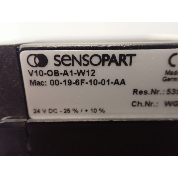 SENSOPART V10-OB-A1-W12