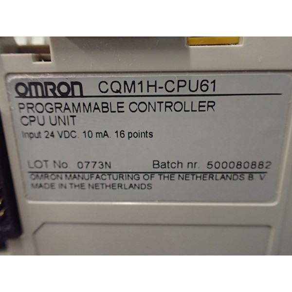 OMRON CQM1H-CPU61