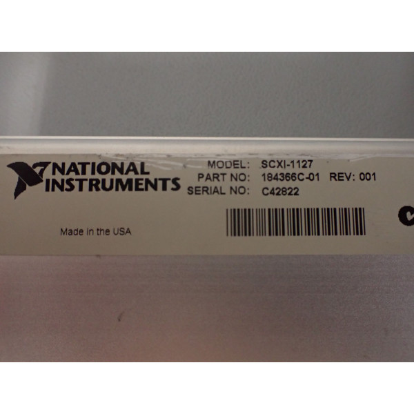 NATIONAL INSTRUMENTS 184366C01