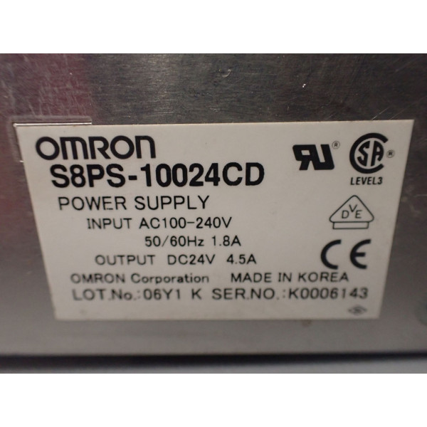 OMRON S8PS-10024CD