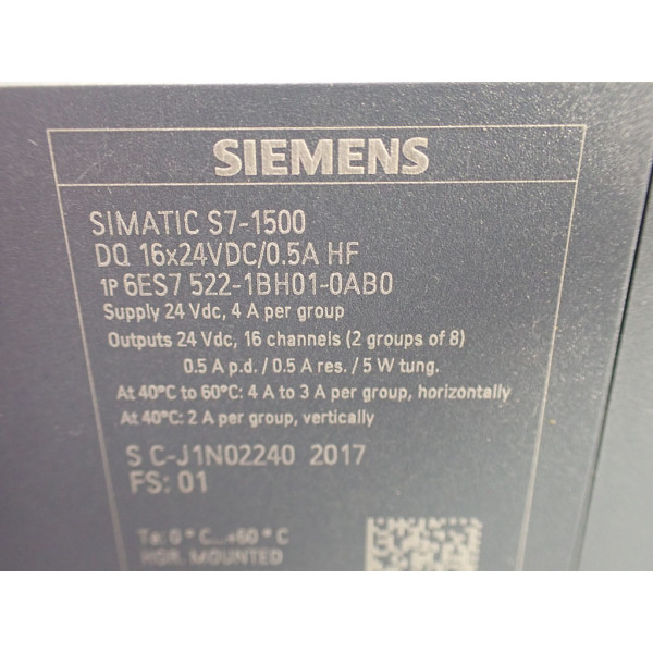 SIEMENS 6ES7522-1BH01-0AB0