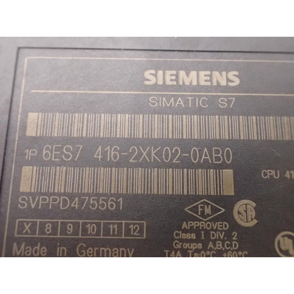 SIEMENS 6ES7416-2XK02-0AB0