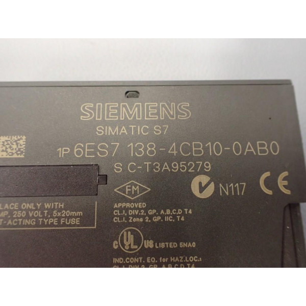 SIEMENS  6ES7138-4CB10-0AB0