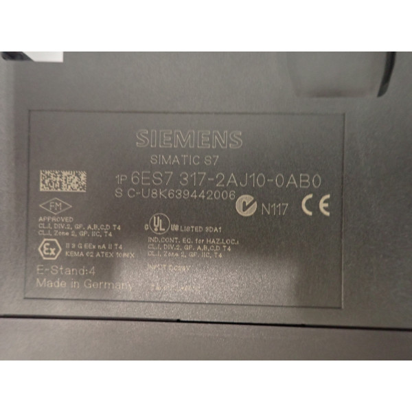 SIEMENS 6ES7317-2AJ10-0AB0