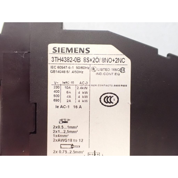 SIEMENS 3TH4382-0B