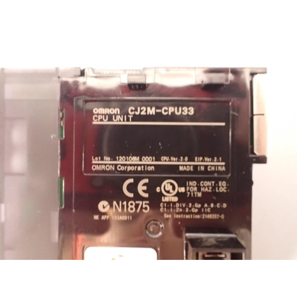 OMRON CJ2M-CPU33