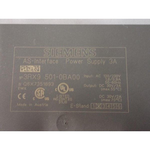 SIEMENS  3RX9501-0BA00