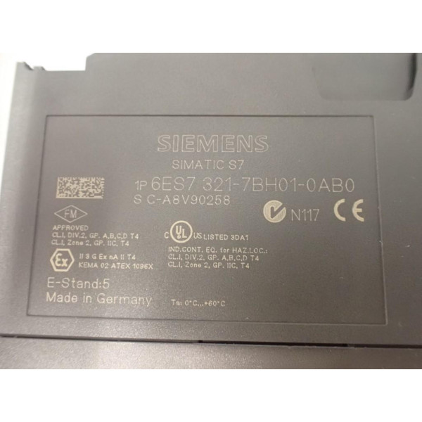 SIEMENS  6ES7321-7BH01-0AB0