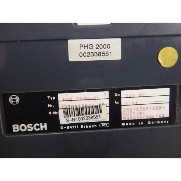 BOSCH PHG2000