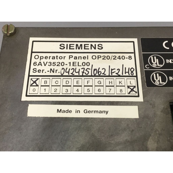 SIEMENS 6AV3520-1EL00