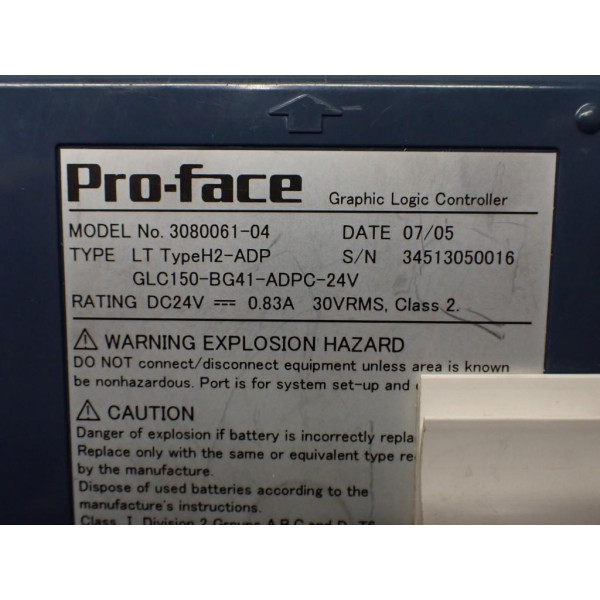 PROFACE GLC150-BG41-ADPC-24V