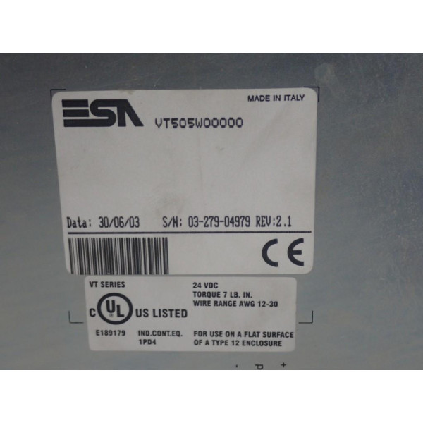 ESA VT505W00000
