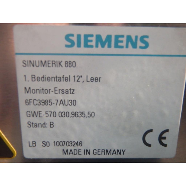 SIEMENS 6FC3985-7AU30