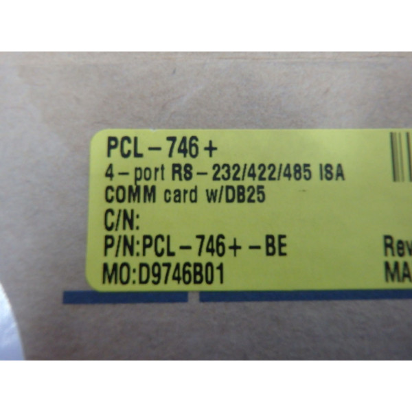 ADVANTECH PCL-746+