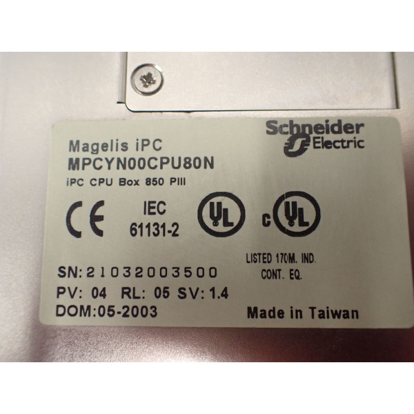 SCHNEIDER  MPCYN00CPU80N