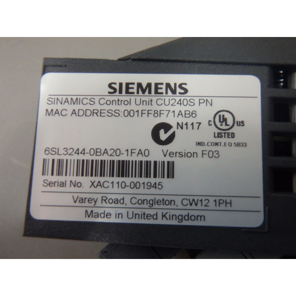 SIEMENS 6SL3244-0BA20-1FA0