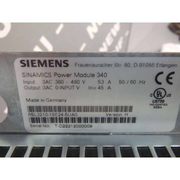 SIEMENS 6SL3210-1SE24-5UA0