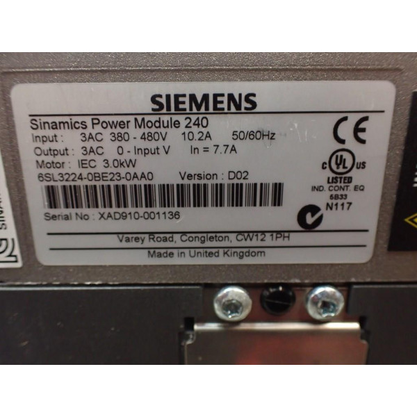 SIEMENS 6SL3224-0BE23-0AA0