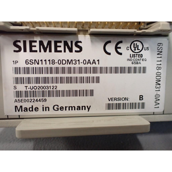 SIEMENS 6SN1118-0DM31-0AA1