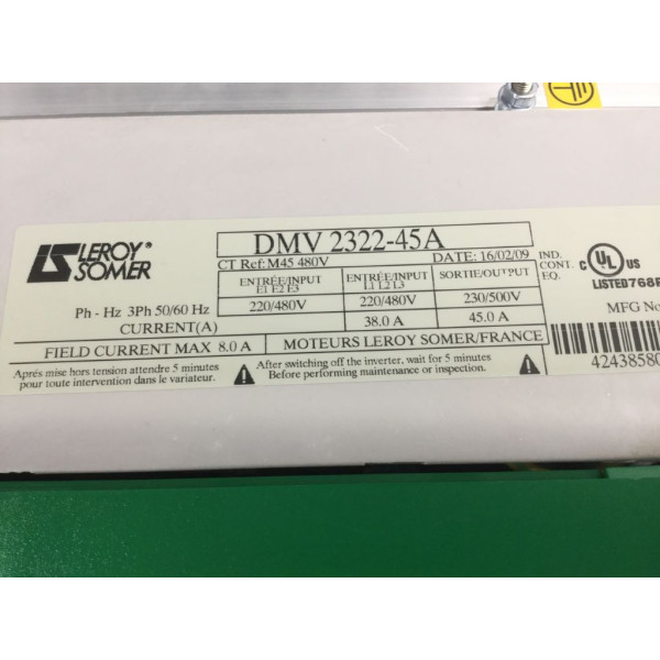 LEROY SOMER  DMV2322-45A