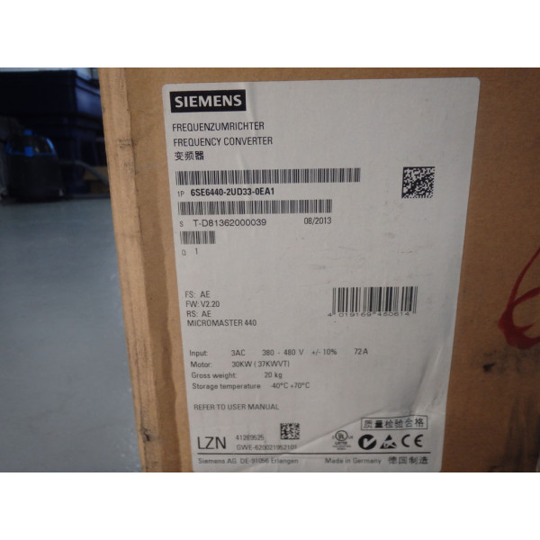 SIEMENS 6SE6440-2UD33-0EA1