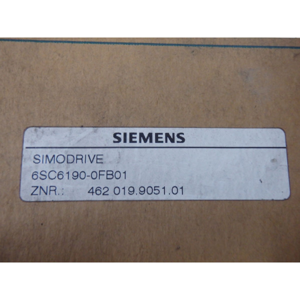 SIEMENS 6SC6190-0FB01