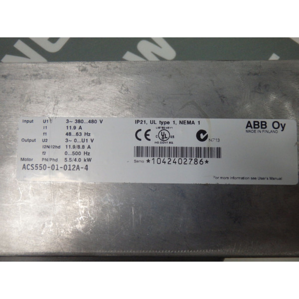 ABB ACS550-01-012A-4