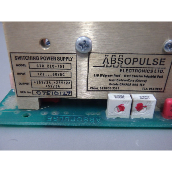 ABSOPULSE ELECTRONICS CTR210-751