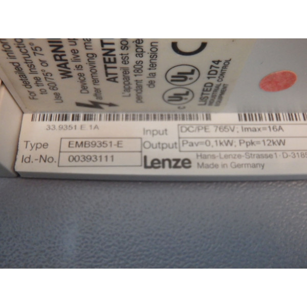 LENZE EMB9351-E