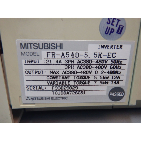 MITSUBISHI FR-A540-55K-EC