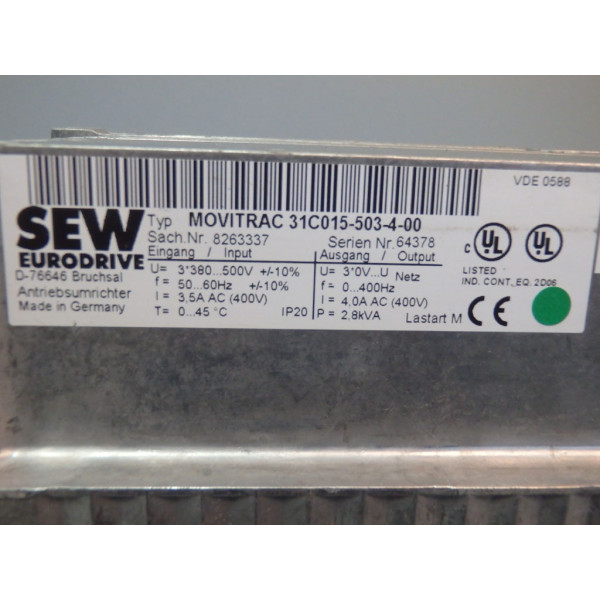 SEW-EURODRIVE 31C015-503-4-00