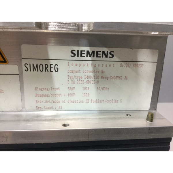 SIEMENS 6RA2232-6DV62-0