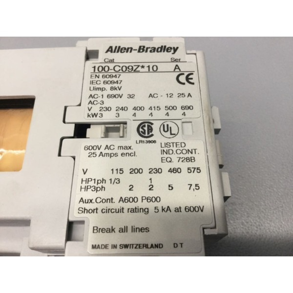 ALLEN-BRADLEY 100-C09Z