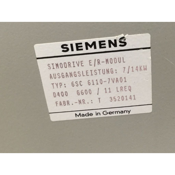 SIEMENS 6SC6110-7VA01