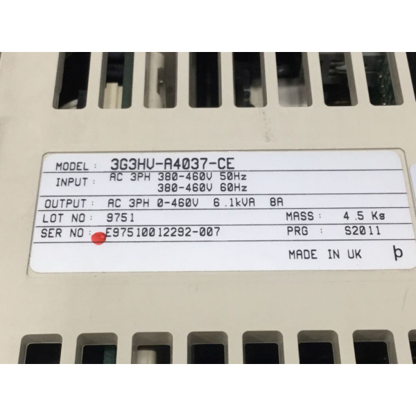 OMRON 3G3HU-A4037-CE