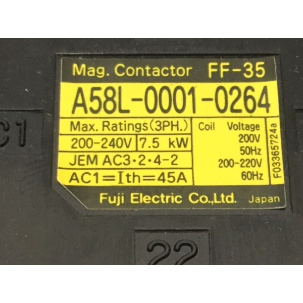 FUJI ELECTRIC A58L-0001-0264