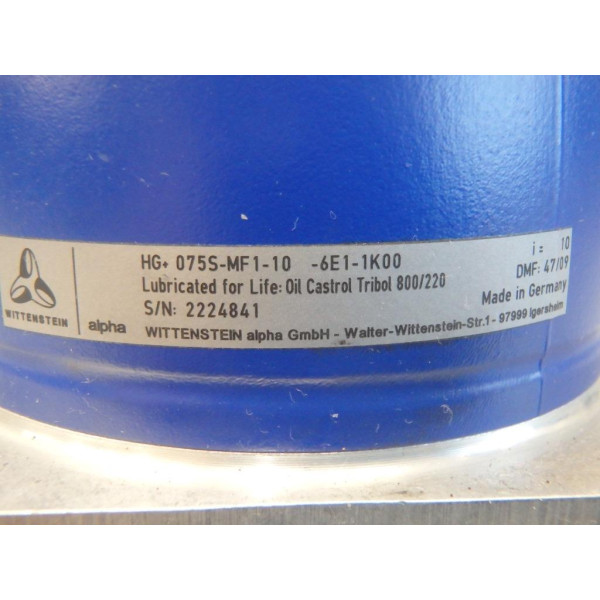 WITTENSTEIN HG+075S-MF1-10-6E1-1K00