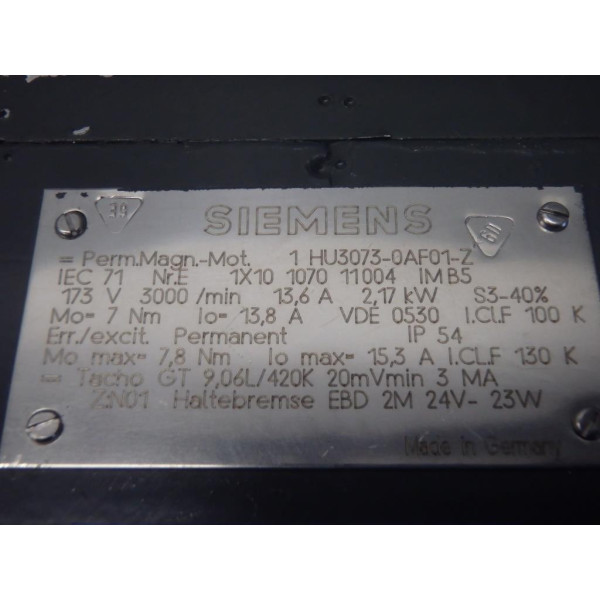 SIEMENS 1HU3073-0AF01-Z