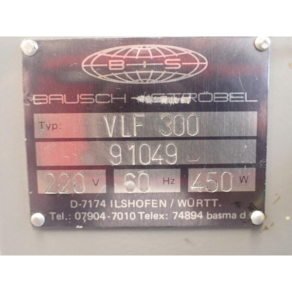 BAUSCH+STROBEL VLF300