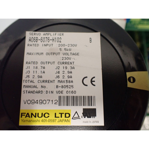 FANUC A06B-6076-H102