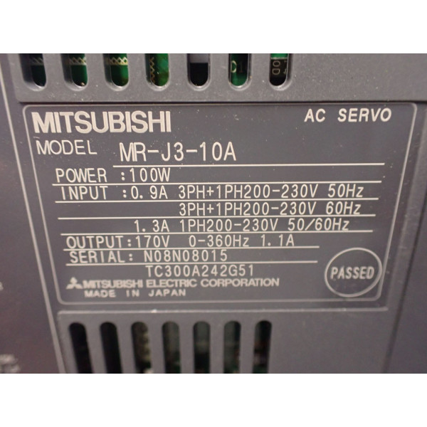 MITSUBISHI MR-J3-10A