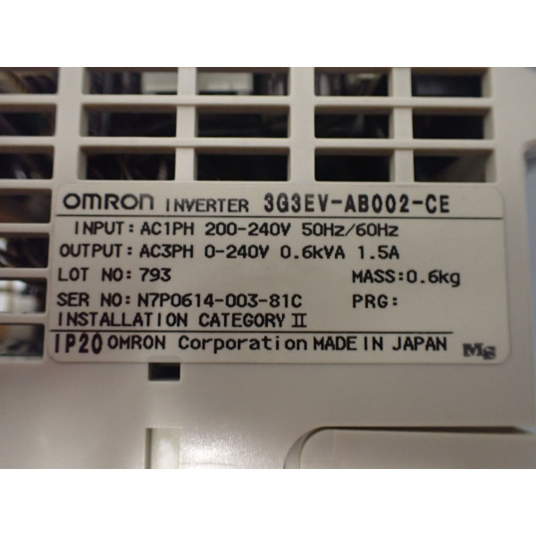 OMRON 3G3JV-AB002-CE