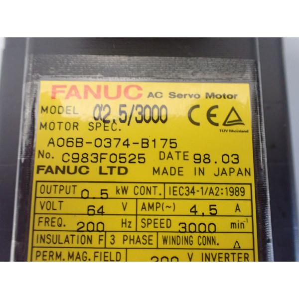 FANUC A06B-0374-B175